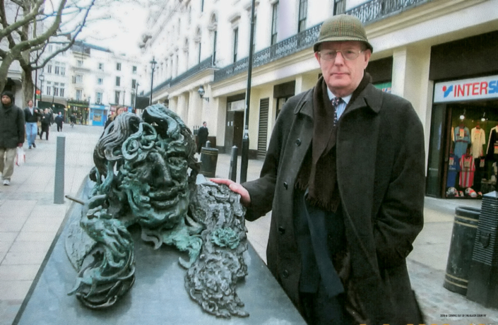 Stanley 2003 at Oscar Wilde Memorial Sculpture, London